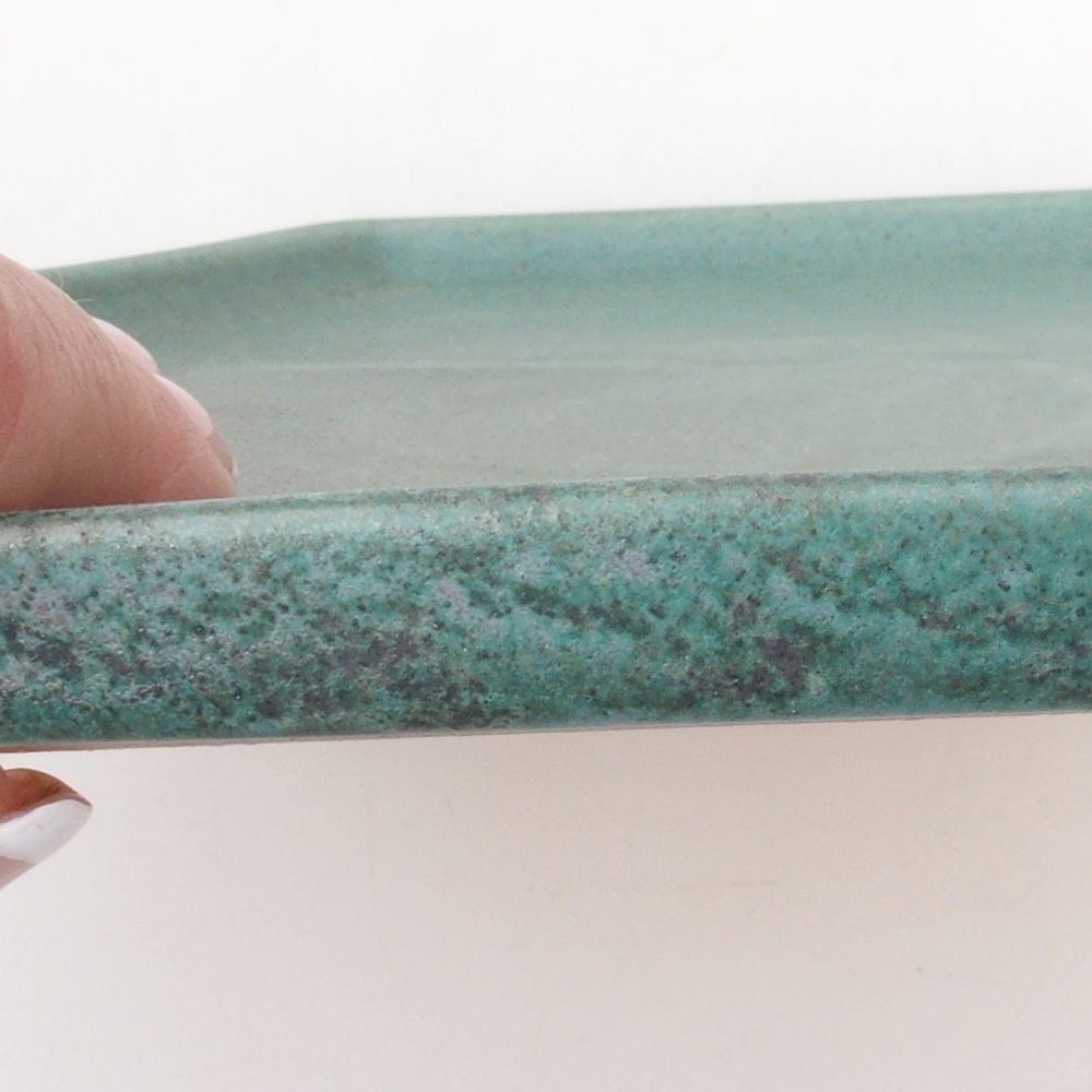 Piattino in ceramica H53 -18,5 x 17 x 1 cm - verde