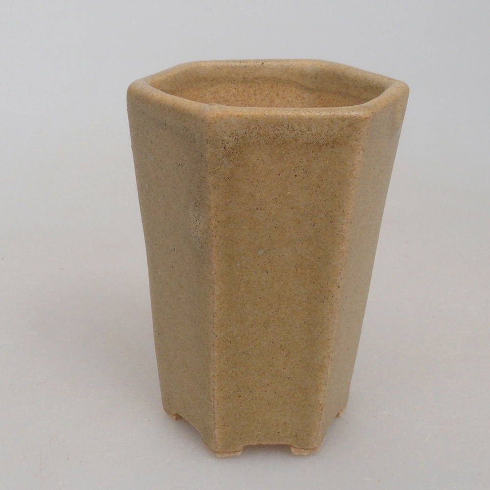 Ciotola per mini bonsai 4 x 3,5 x 5,5 cm, marrone