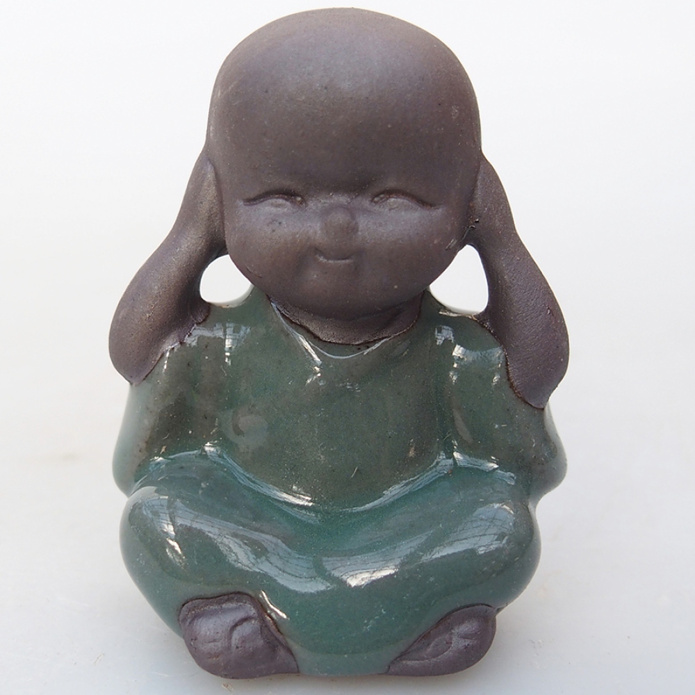 Statuetta in ceramica 2 pezzi