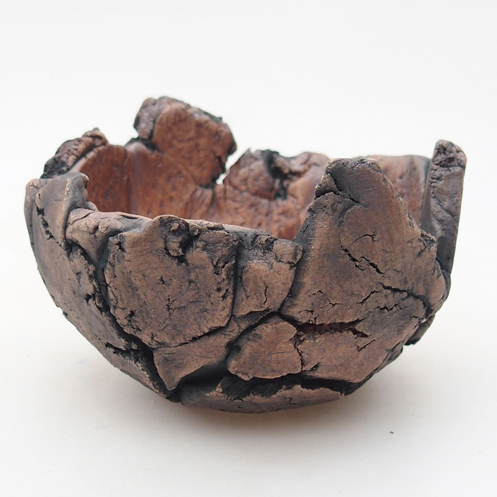 Conchiglia in ceramica 9 x 9 x 6 cm , colore verde