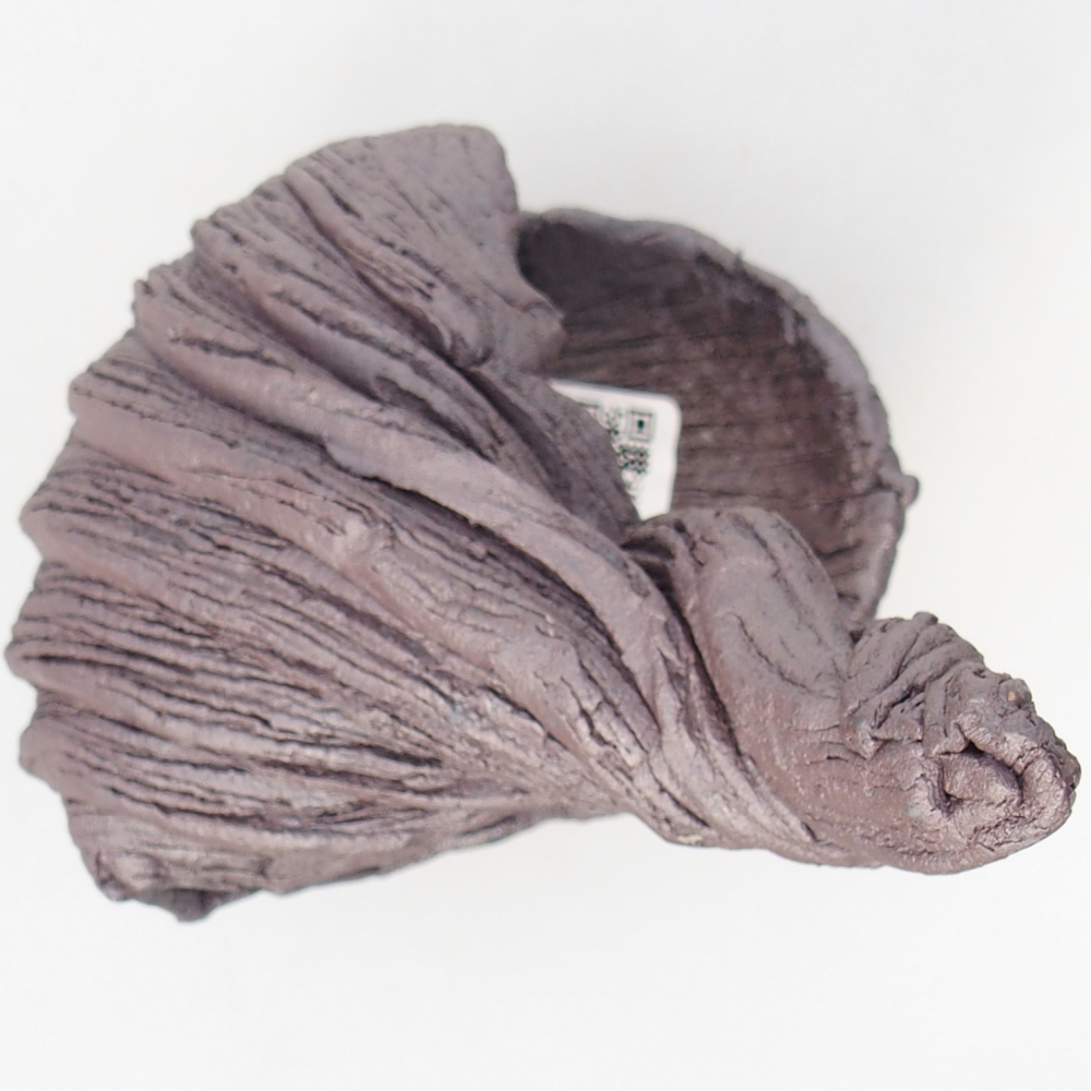 Conchiglia in ceramica 10 x 8,5 x 12,5 cm , colore metallizzato