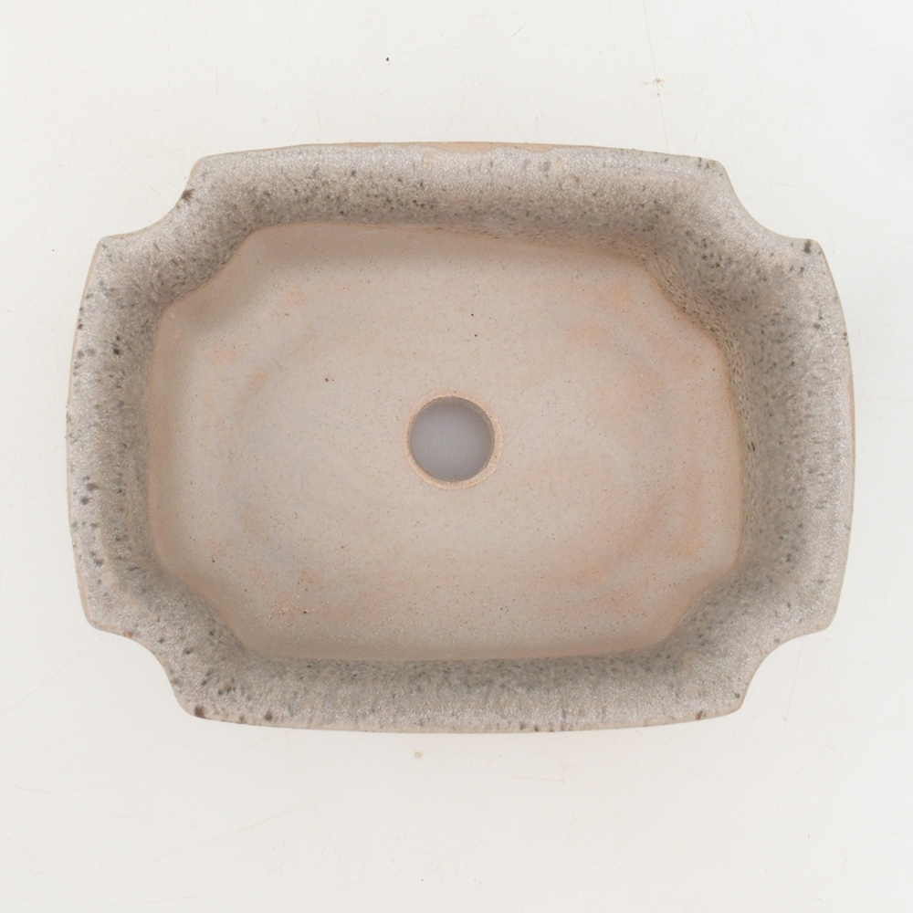 Ciotola per bonsai H01 - 12 x 9 x 5 cm - beige