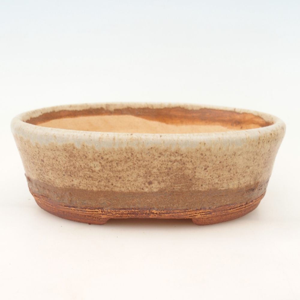 Ciotola per bonsai 20 x 16 x 6,5 cm , colore beige
