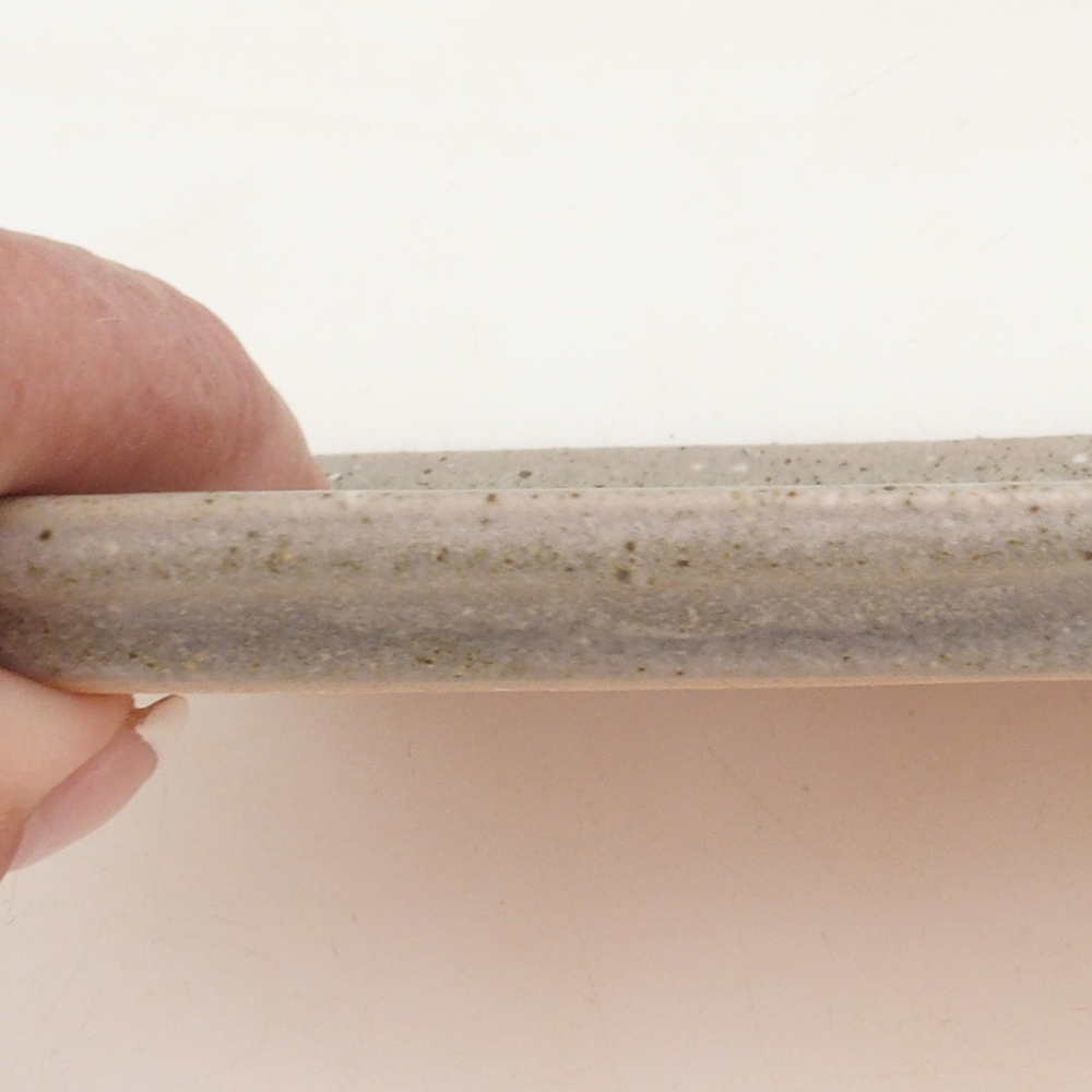 Ciotola in ceramica H50 - 18 x 13 x 1 cm - beige