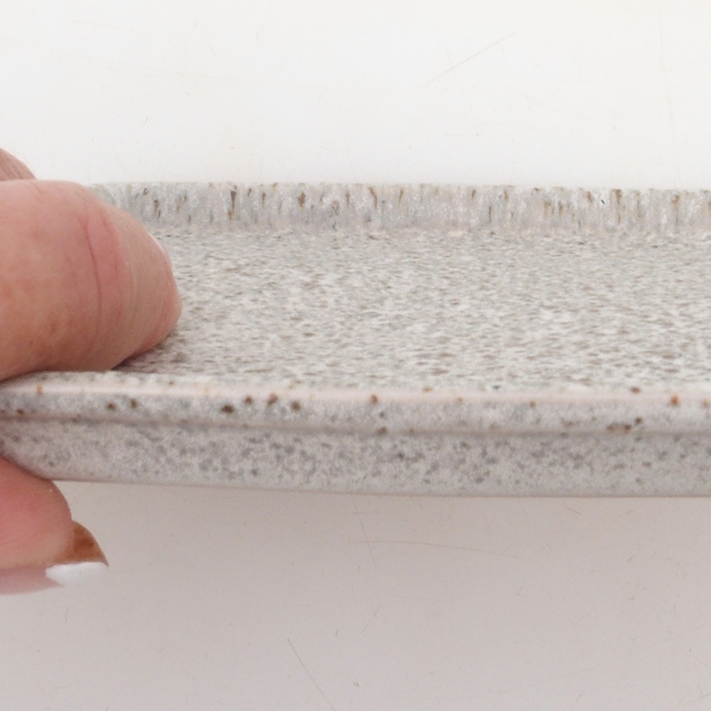 Ciotola in ceramica H17 -15,5 x 11 x 1 cm - beige