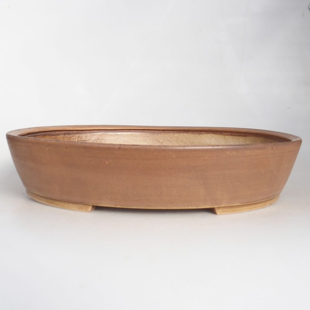 Ciotola bonsai in ceramica 31,5 x 27,5 x 6,5 cm, rosa