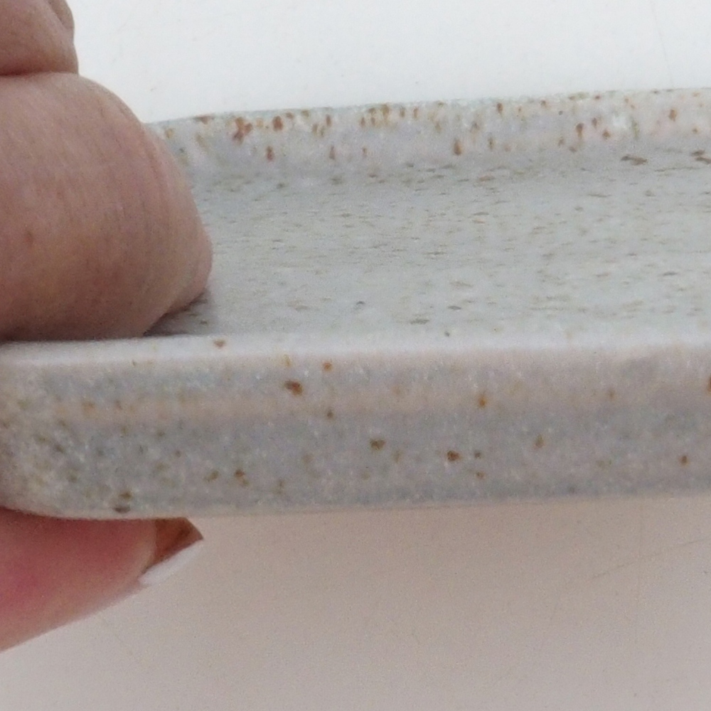 Ciotola in ceramica H13 -12 x 12 x 1 cm - beige