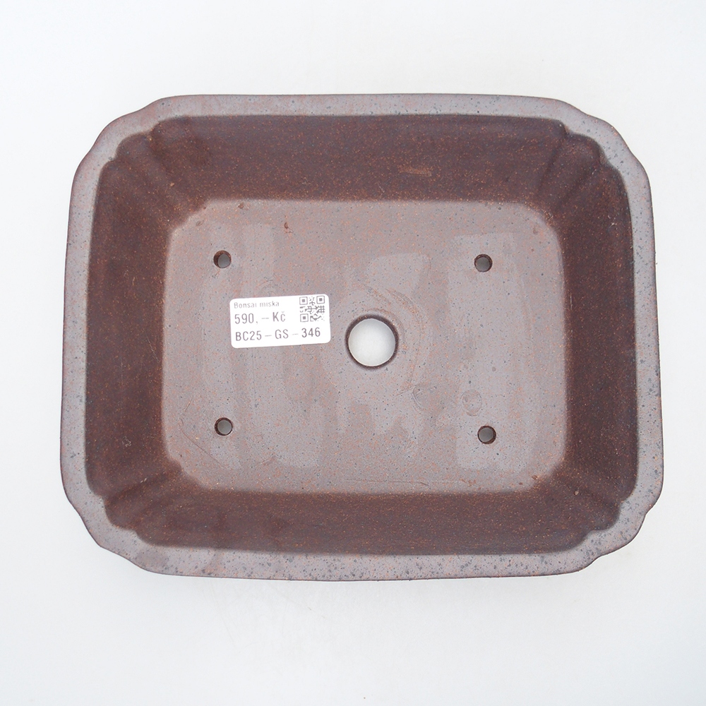 Ciotola 21 x 18 x 6,5 cm marrone