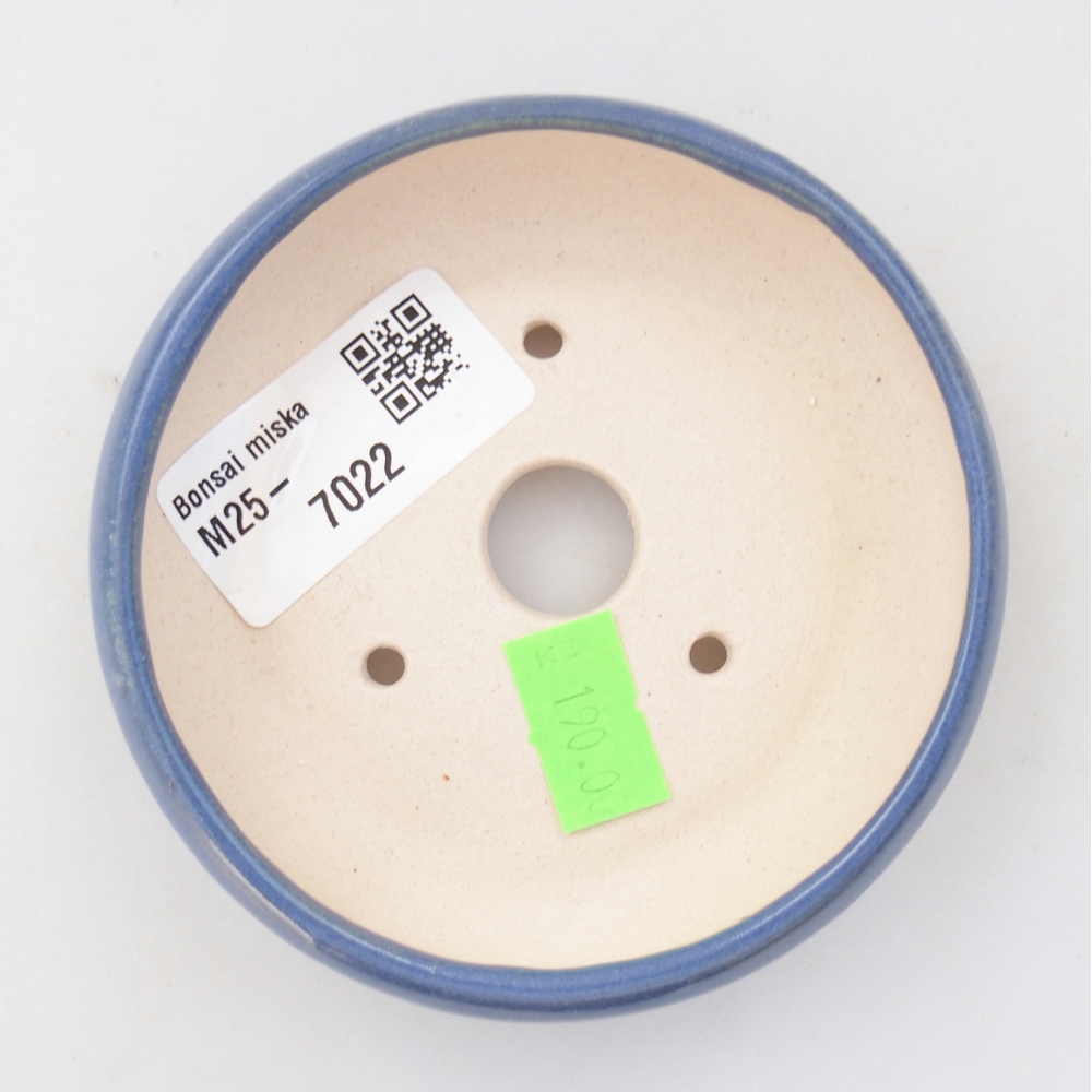 Ciotola bonsai in ceramica 26 x 26 x 8 cm, colore rosso