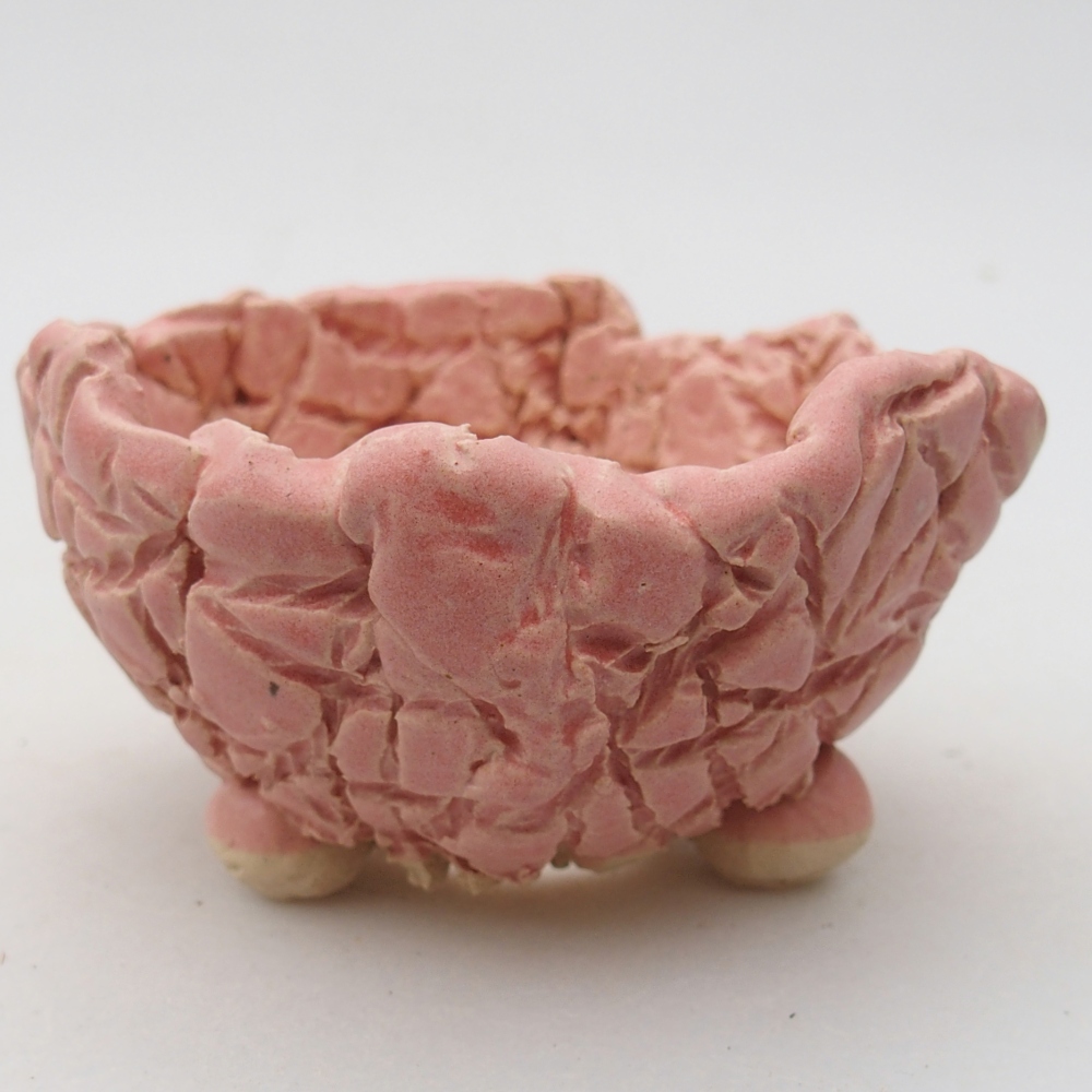 Conchiglia in ceramica 9 x 8,5 x 5 cm , colore rosa
