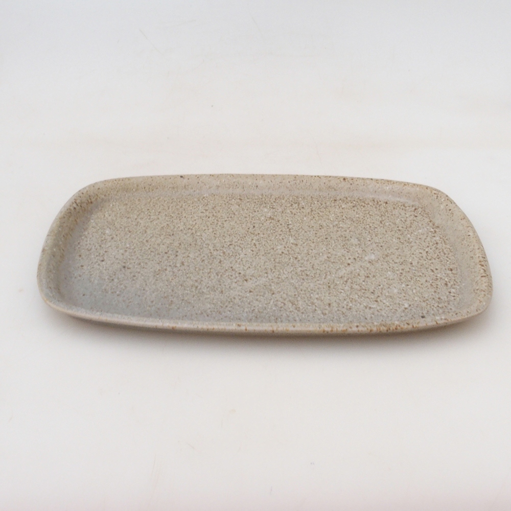 Ciotola in ceramica H08 - 22,5 x 16 x 1 cm - beige