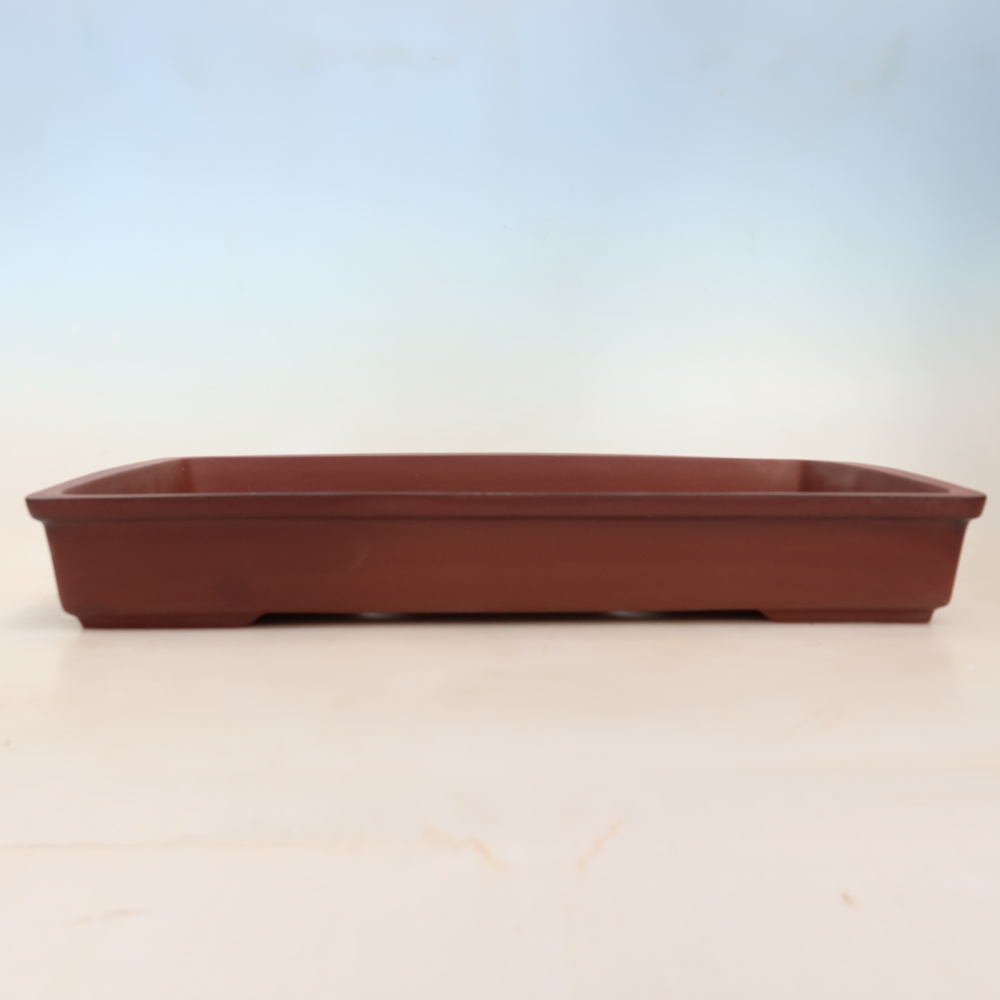 Ciotola in ceramica  45 x 29 x 6,5 cm, colore mattone - SOLO RITIRO IN NEGOZIO o spedizione su pallet