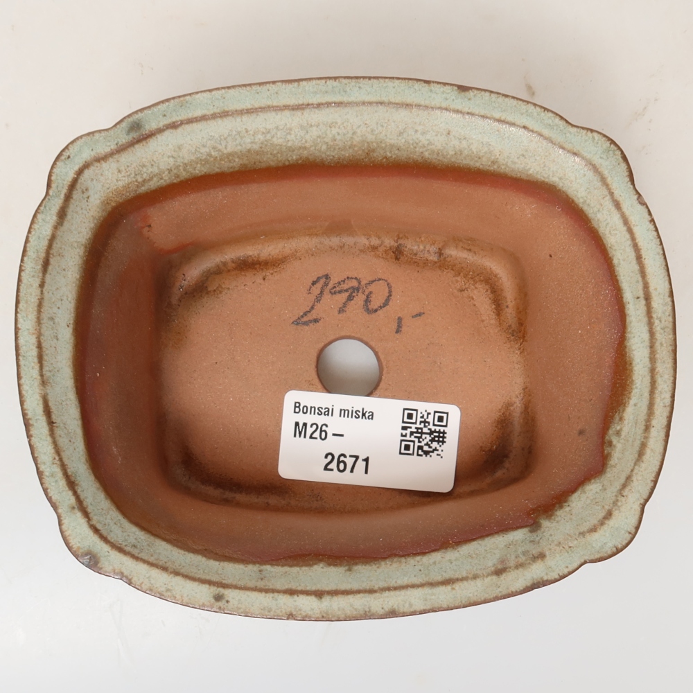 Conchiglia in ceramica  13 x 10,5 x 5,5 cm, colore beige