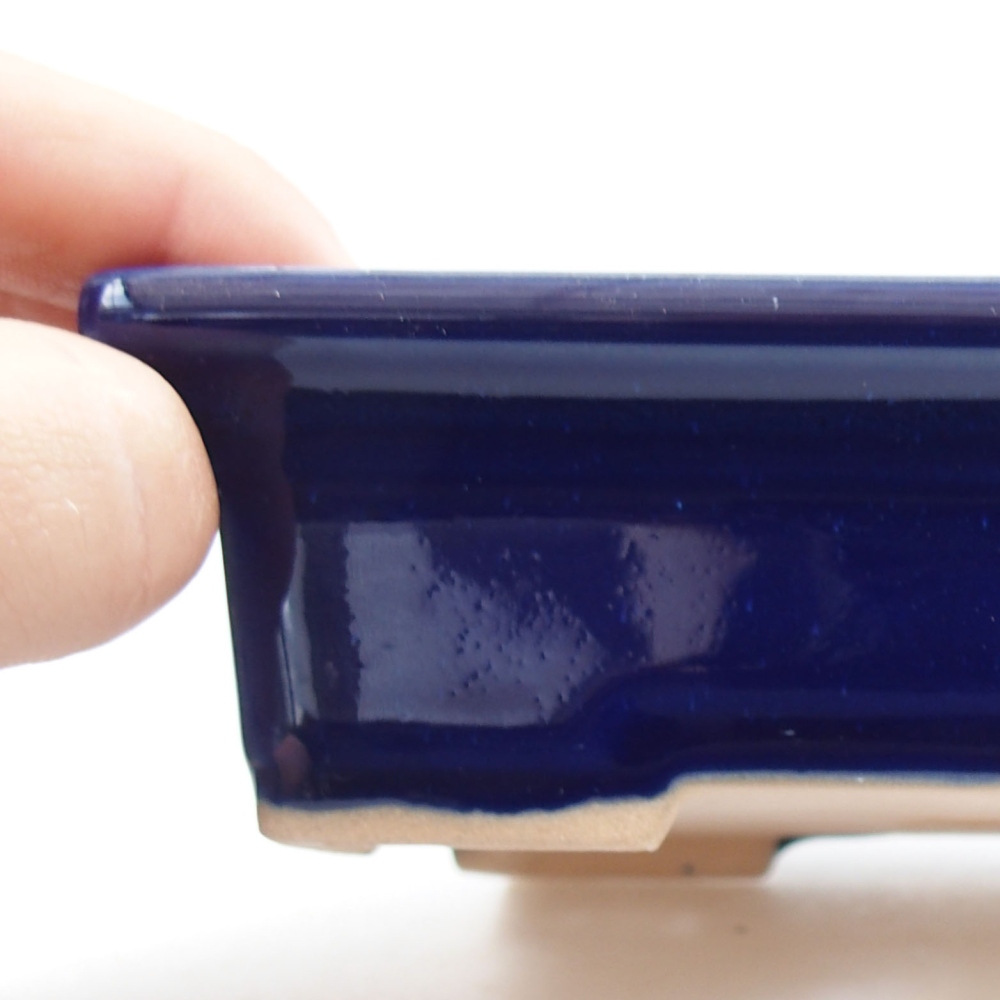 Ciotola bonsai in ceramica 22 x 17 x 5 cm, verde