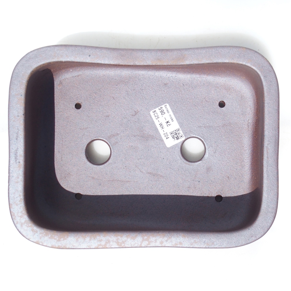 Ciotola 23,5 x 17 x 8,5 cm marrone