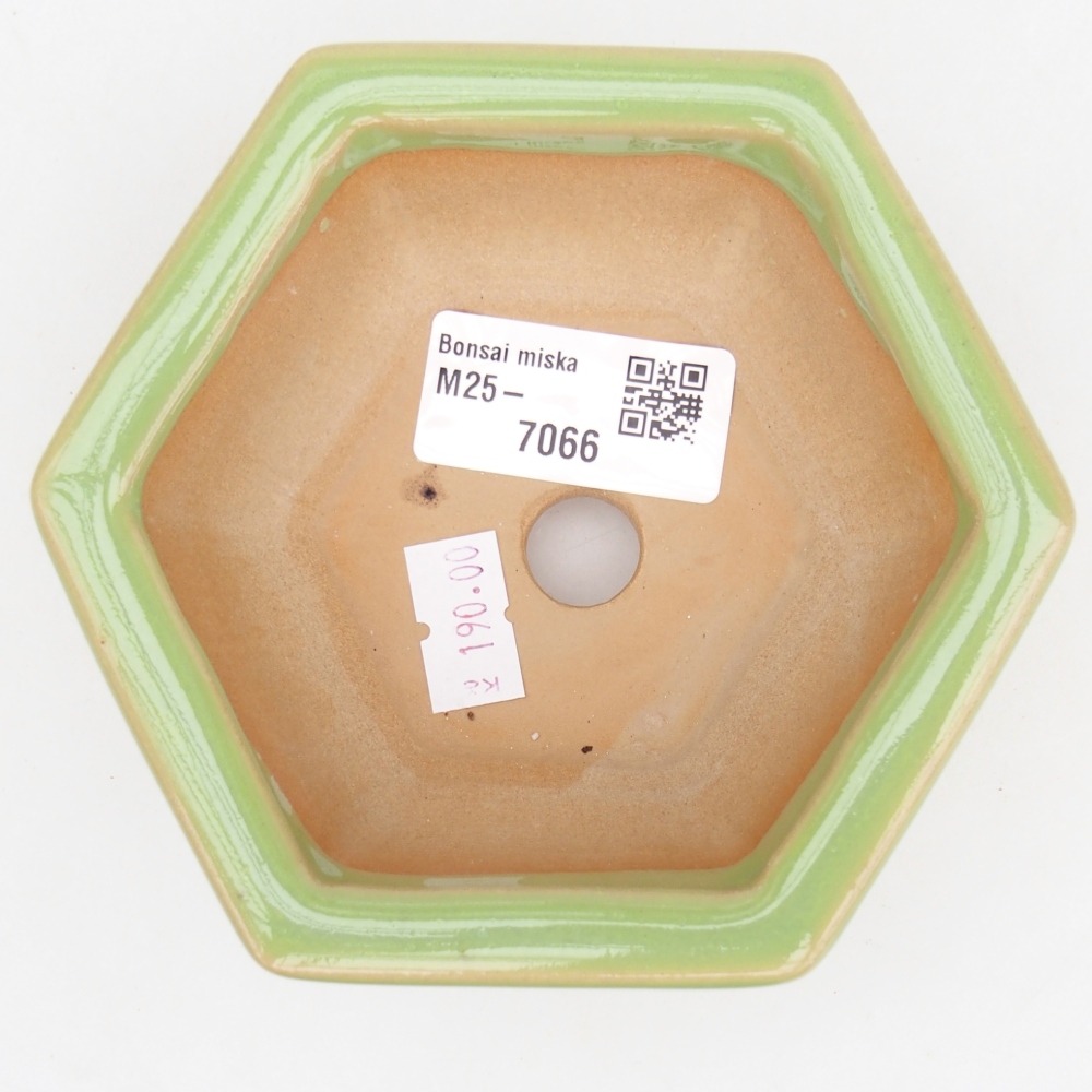 Ciotola bonsai in ceramica 26 x 26 x 8 cm, colore rosso