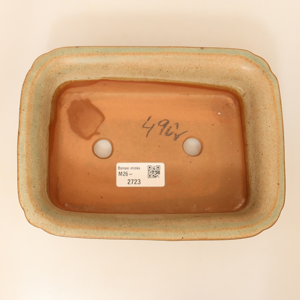 Ciotola in ceramica  20 x 15,5 x 5,5 cm, colore beige