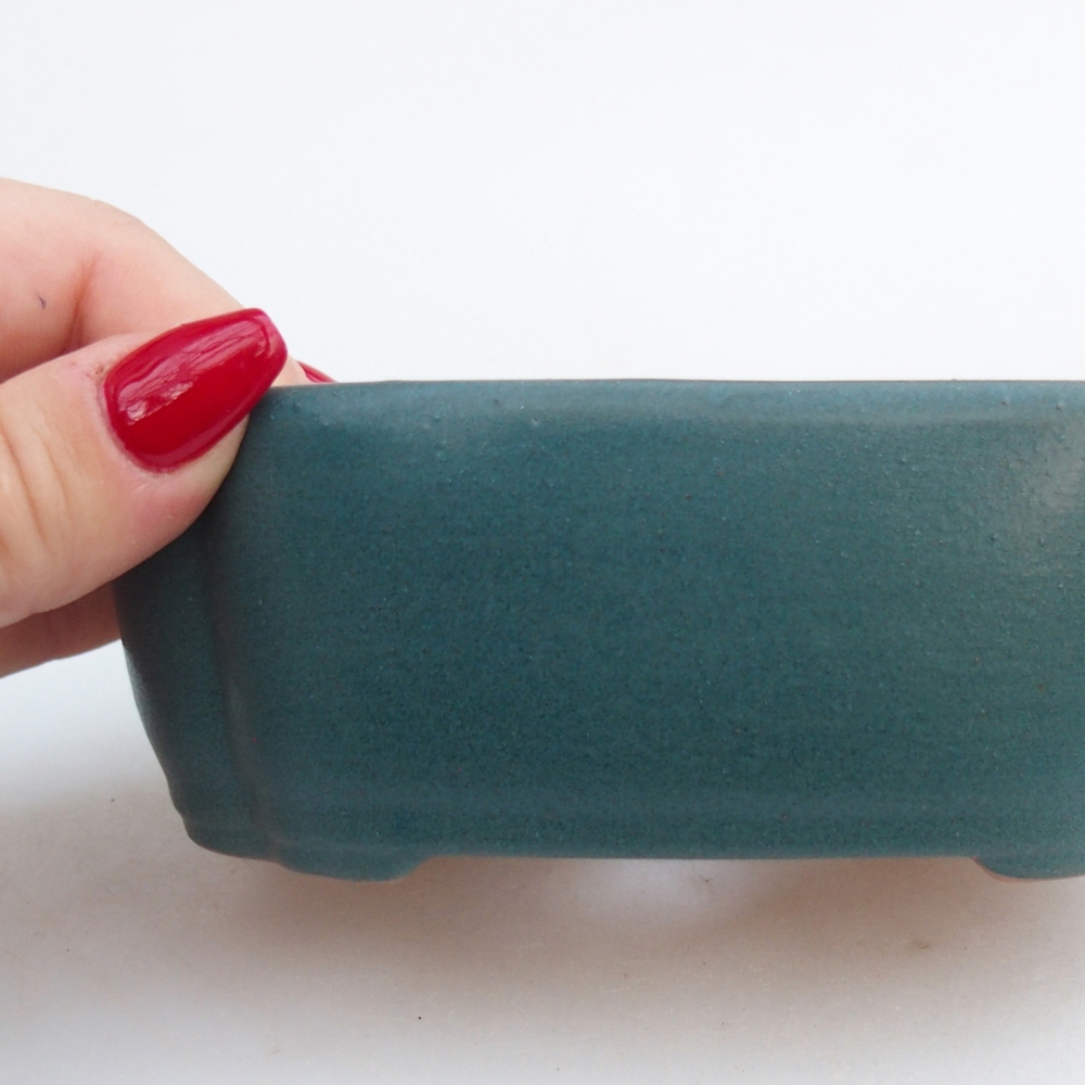 Ciotola bonsai in ceramica 26 x 26 x 8 cm, colore rosso