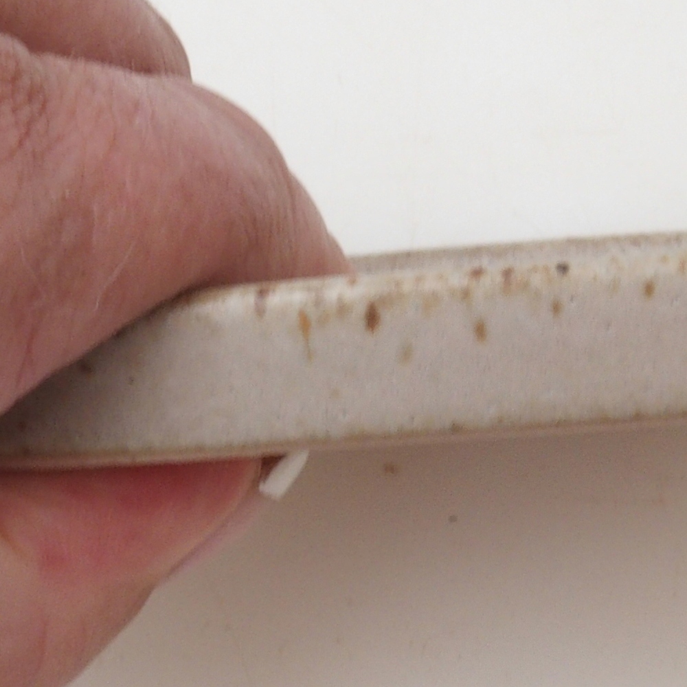 Sottovaso bonsai quadrato 9 x 9 x 1 cm - beige