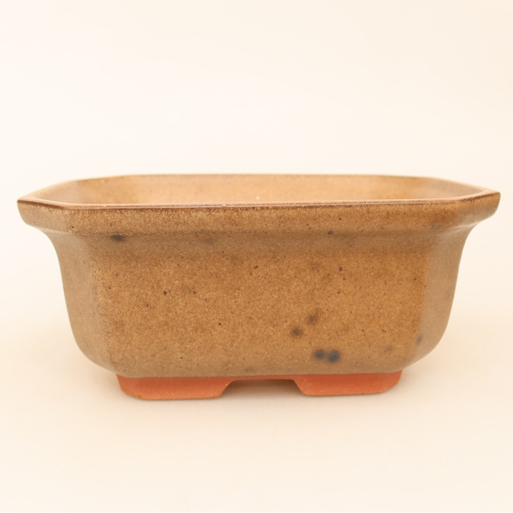 Ciotola in ceramica  15 x 12 x 7 cm, colore marrone