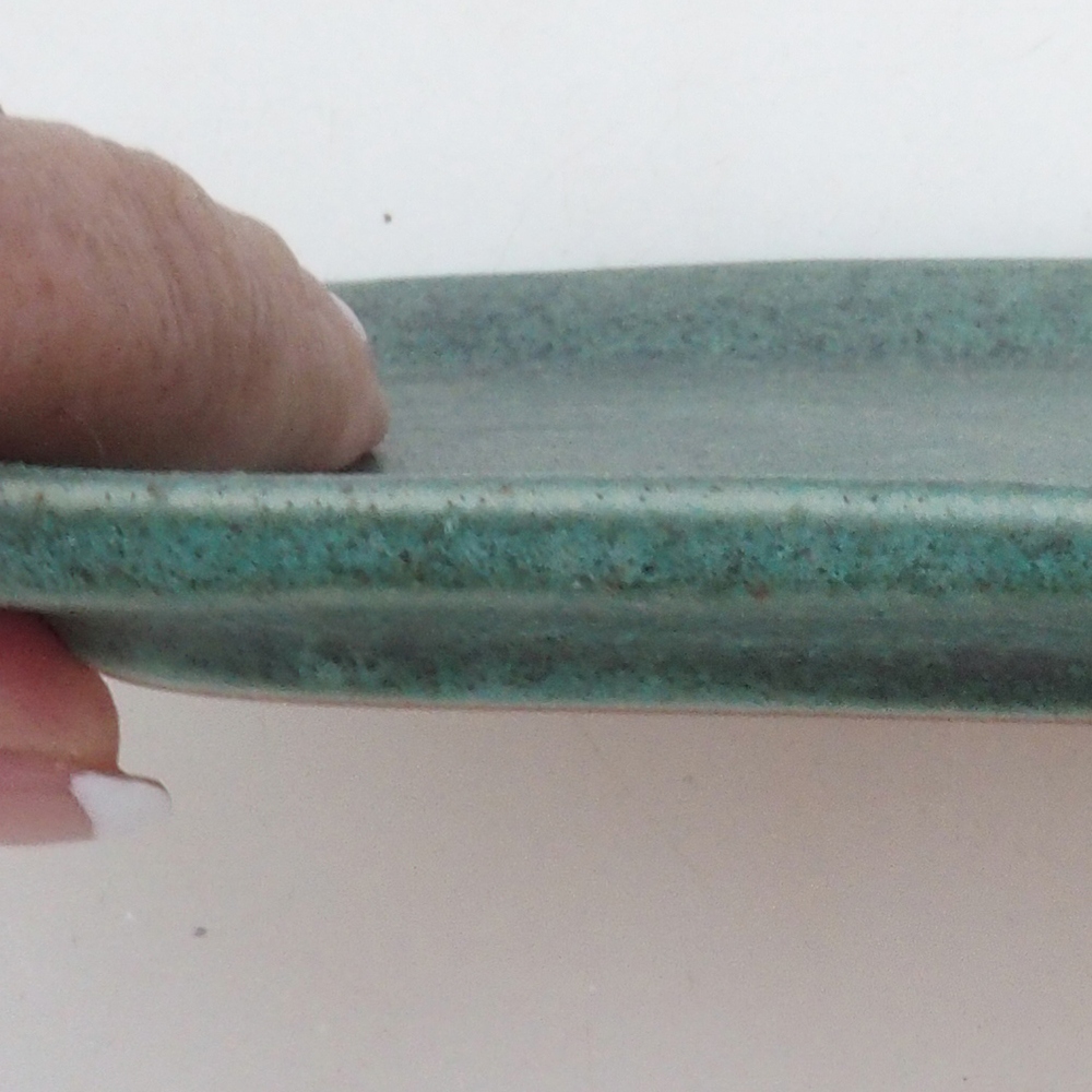 Ciotola in ceramica H51 -18,5 x 14,5 x 1 cm - verde