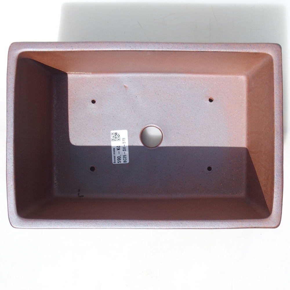 Ciotola 27 x 18 x 13 cm marrone