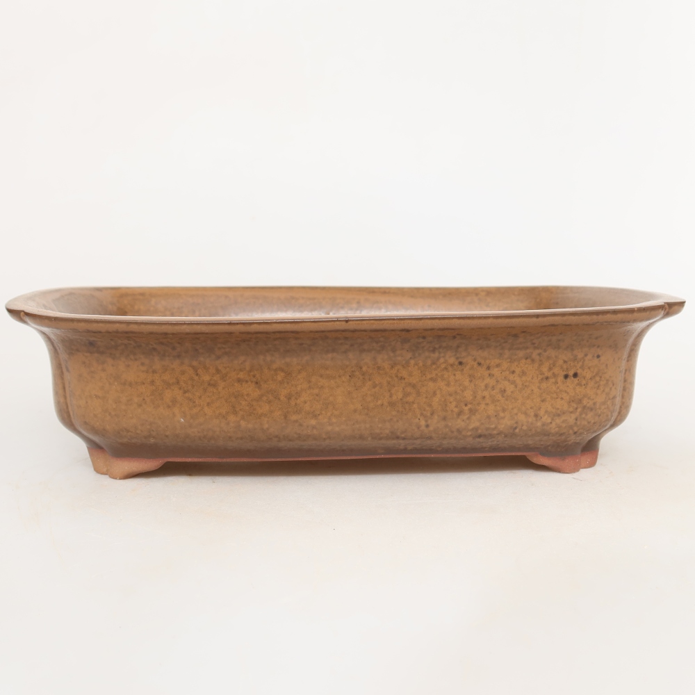 Ciotola in ceramica  24 x 17 x 6 cm, colore marrone