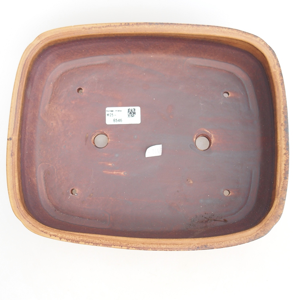 Ciotola bonsai in ceramica 29,5 x 24 x 7 cm, rosa