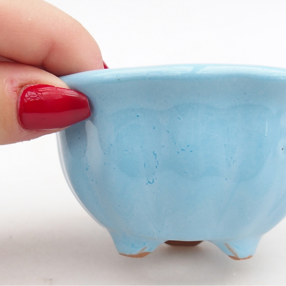 Ciotola bonsai in ceramica 26 x 26 x 8 cm, colore rosso