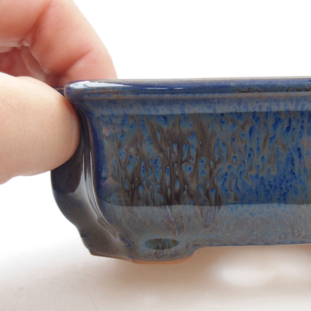 Ciotola bonsai in ceramica 22 x 17 x 5 cm, verde