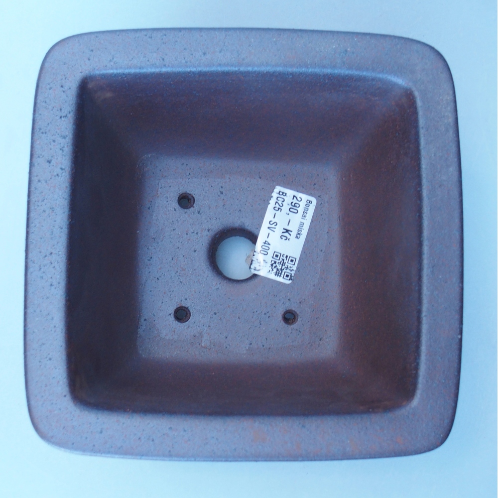 Ciotola 15,5 x 15,5 x 9 cm marrone
