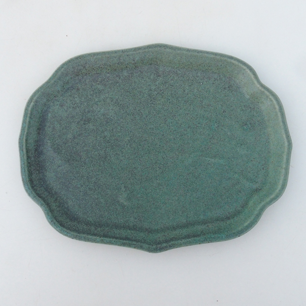 Ciotola in ceramica H51 -18,5 x 14,5 x 1 cm - verde