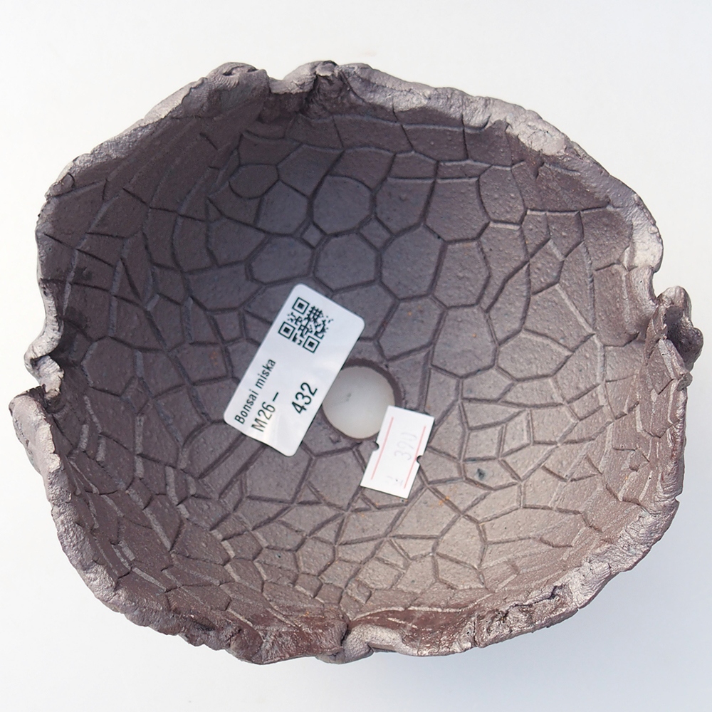 Conchiglia in ceramica 13 x 13 x 10 cm , colore metallizzato