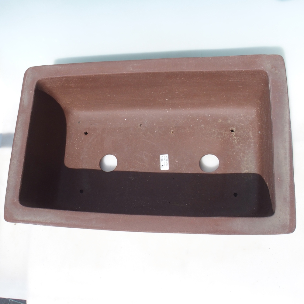 Ciotola bonsai 61 x 38 x 22,5 cm - marrone