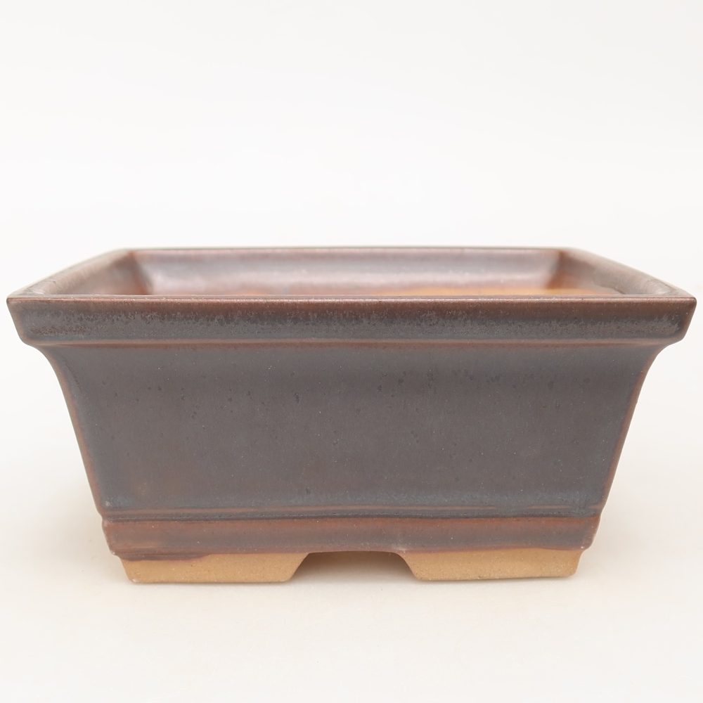 Ciotola in ceramica  14,5 x 12,5 x 7 cm, colore marrone