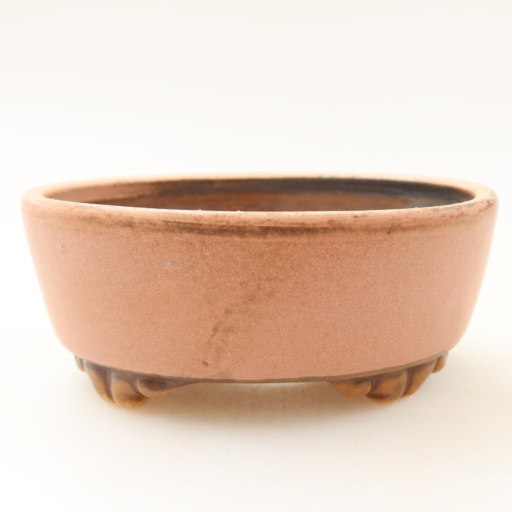 Ciotola bonsai in ceramica 9,5 x 8 x 4 cm, rosa