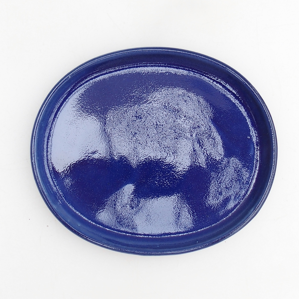 Piattino in ceramica H11 - 11,5 x 9,5 x 1 cm