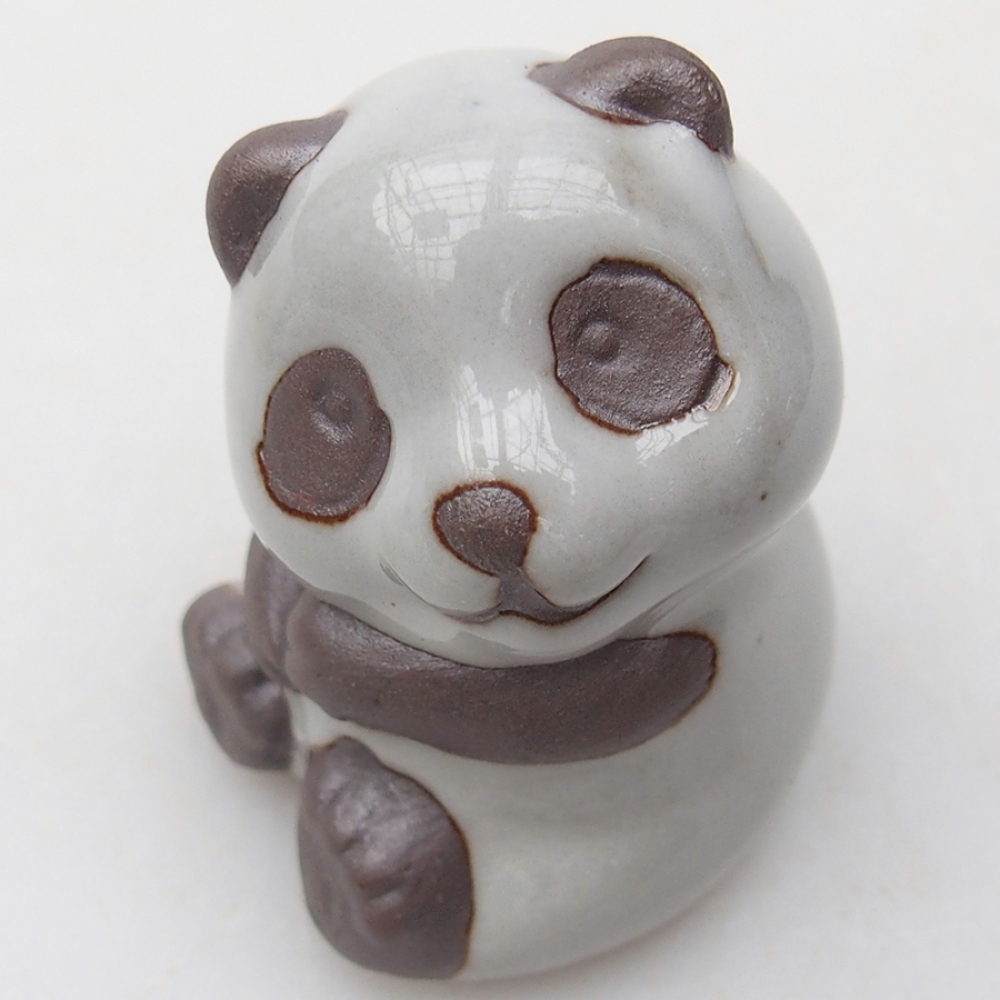 Statuetta in ceramica - Panda