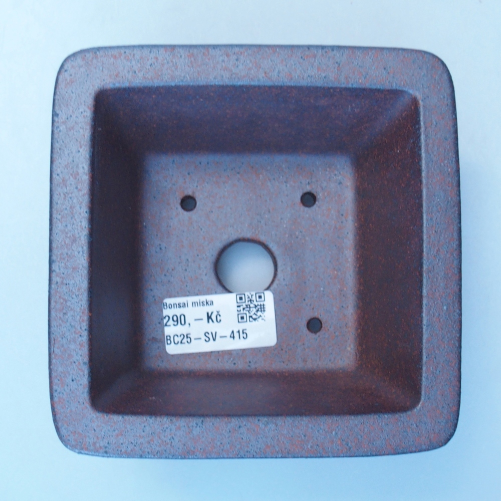 Ciotola 13 x 13 x 7 cm marrone