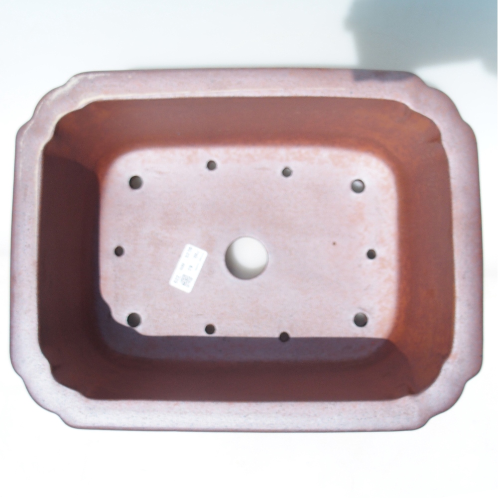 Ciotola 36 x 28 x 13,5 cm marrone