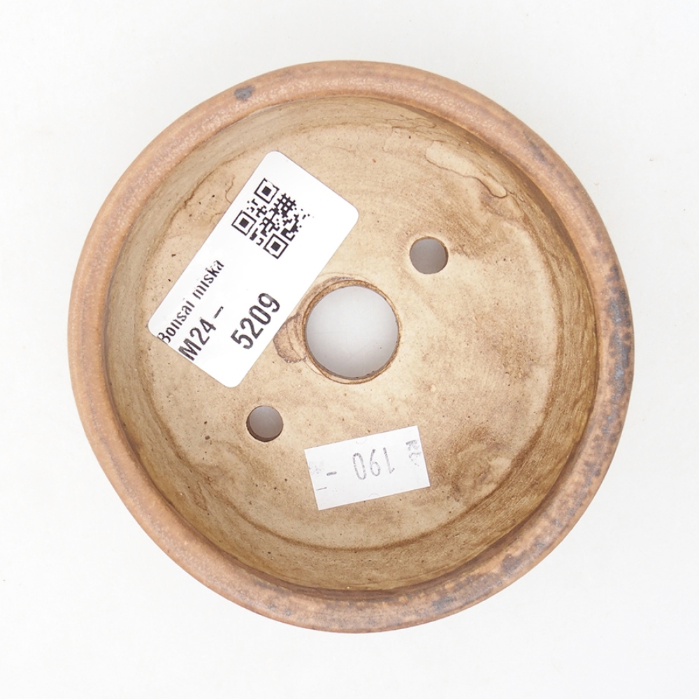 Ciotola bonsai in ceramica 9 x 9 x 3,5 cm, rosa