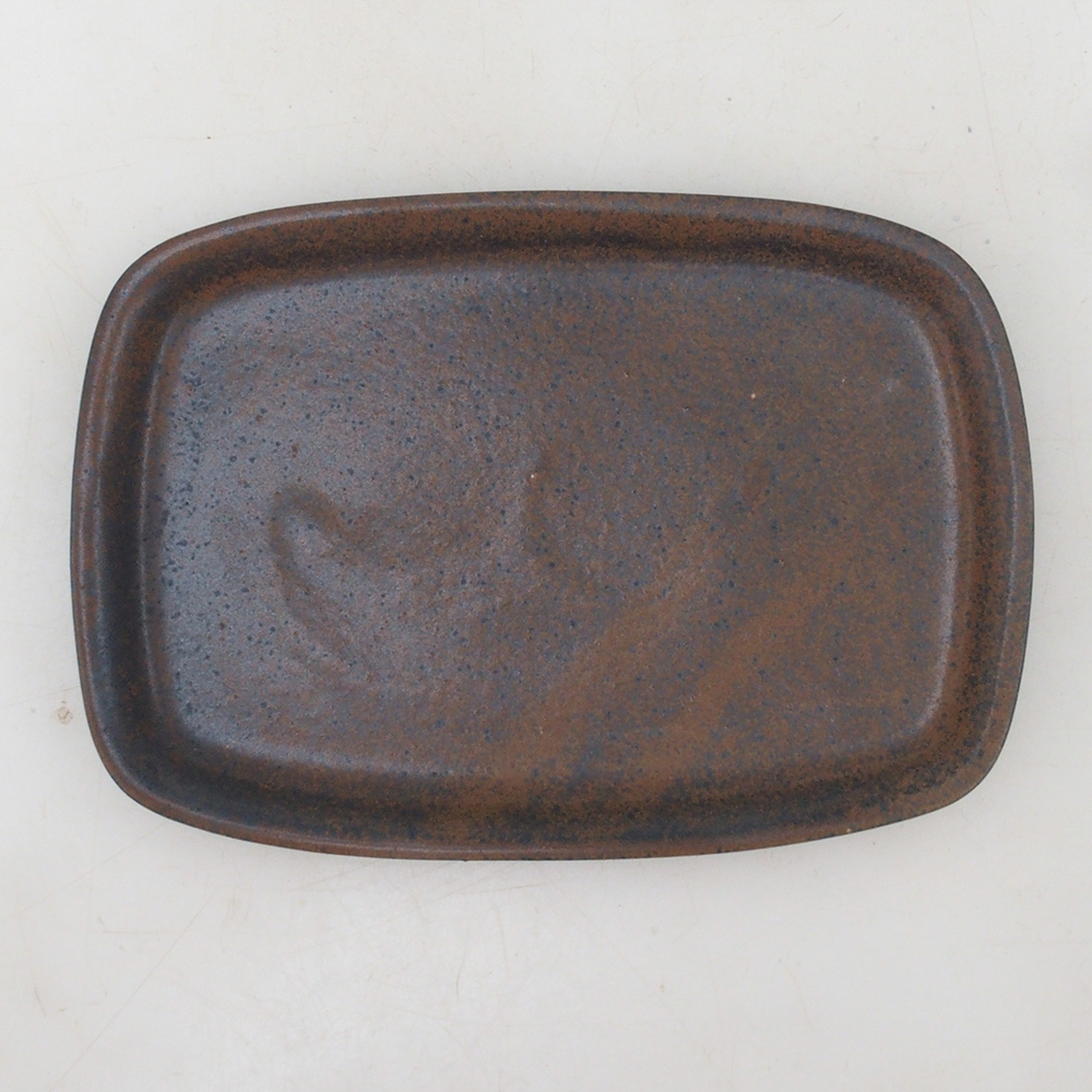 Ciotola in ceramica H02 - 17,5 x 12 x 1 cm - marrone