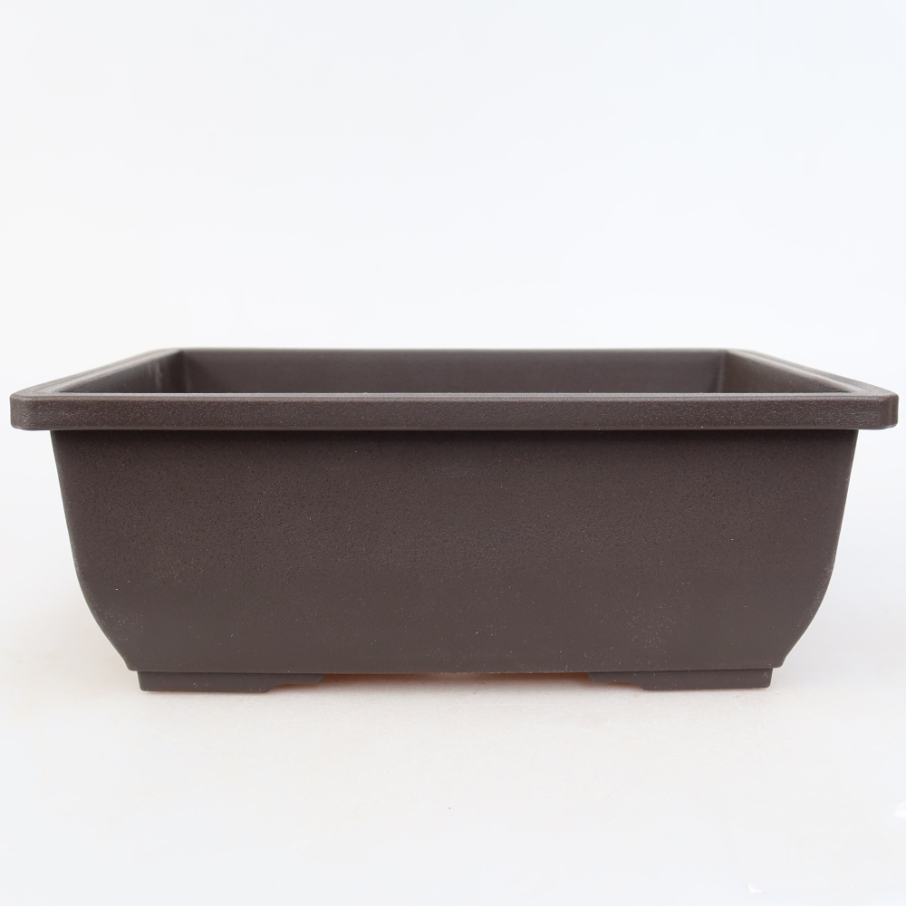 Vaso per bonsai in plastica MP-2vacl Marrone - 20 x 14,5 x 7,5 cm