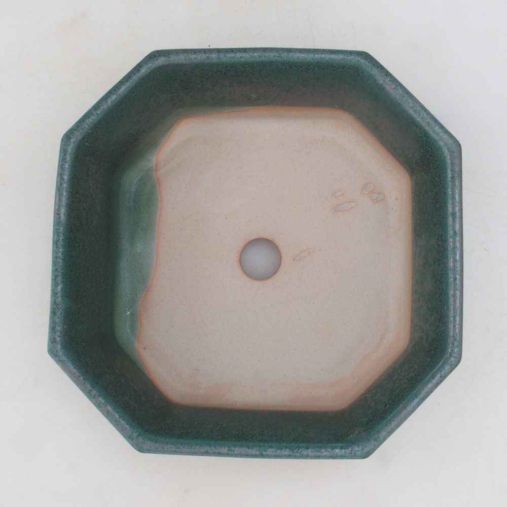 Ciotola per bonsai H14 - 17,5 x 17,5 x 6 - verde