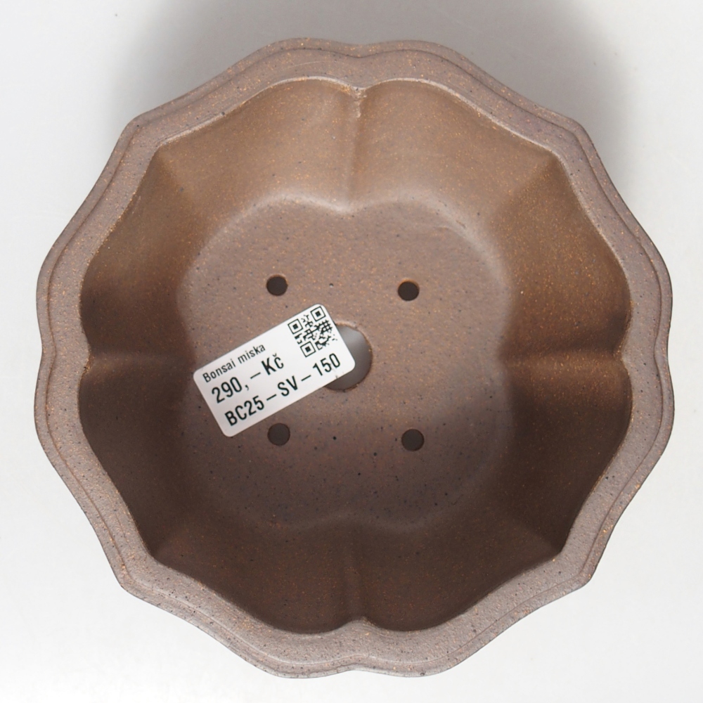 Ciotola 15 x 15 x 6,5 cm marrone