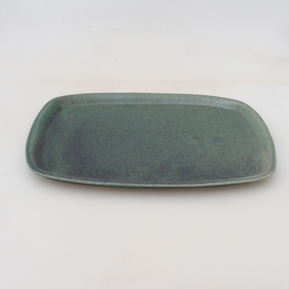 Ciotola in ceramica H08 - 22,5 x 16 x 1 cm - verde