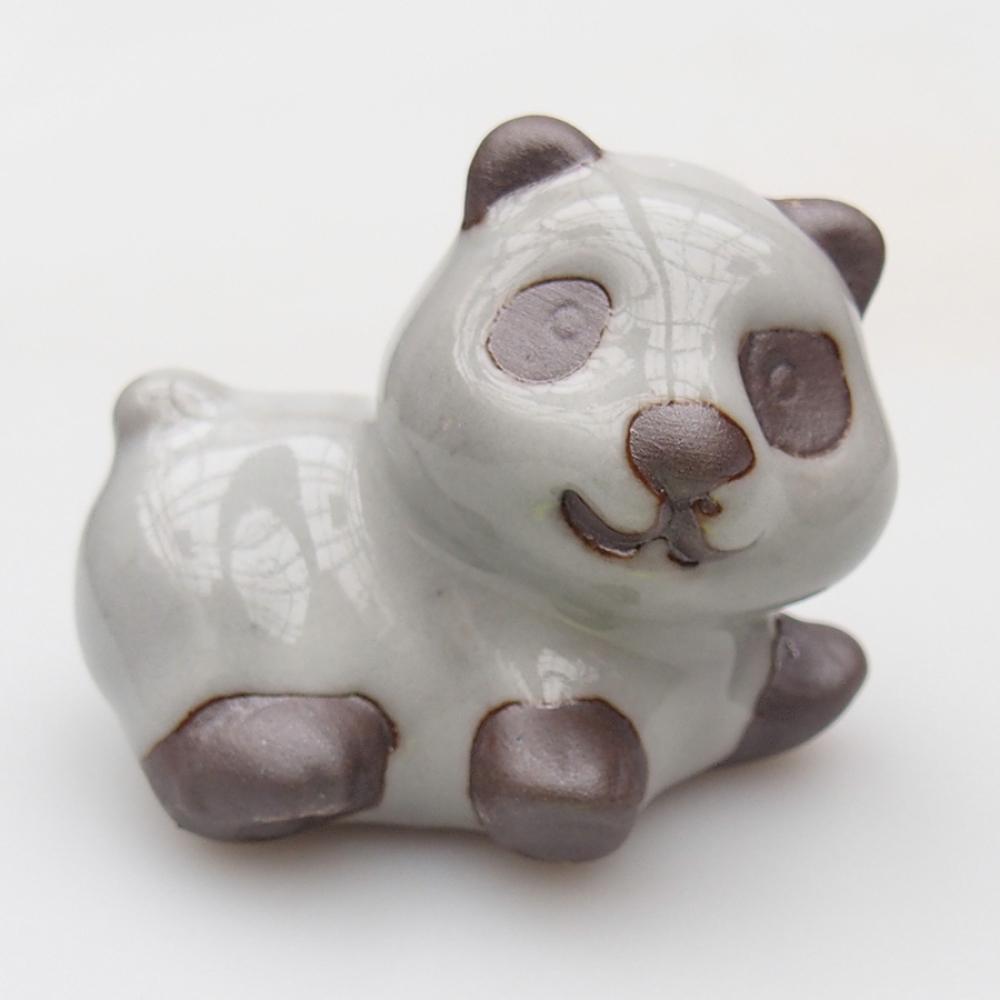 Statuetta in ceramica - Panda