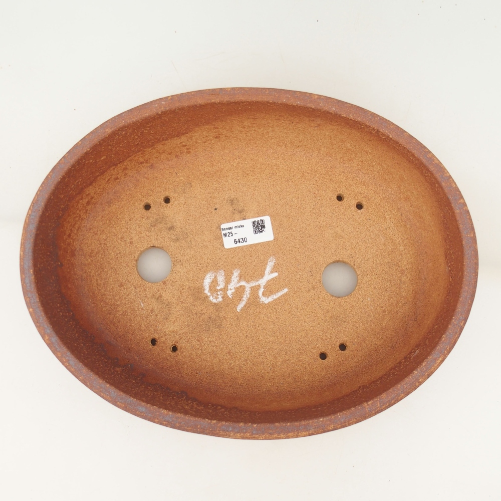 Ciotola per bonsai 32,5 x 25 x 8,5 cm , colore metallo