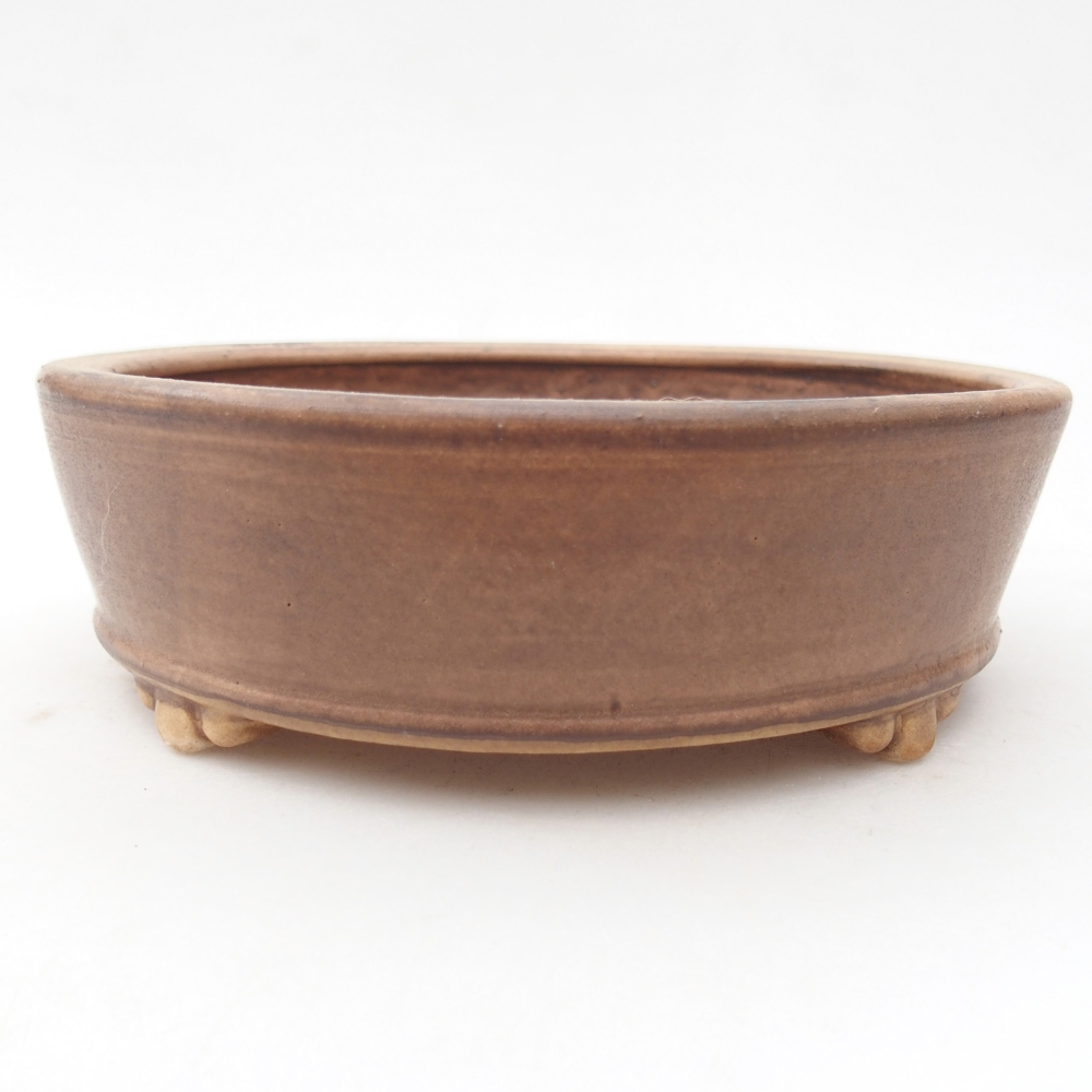 Ciotola per bonsai in ceramica 15,5 x 15,5 x 5 cm, rosa