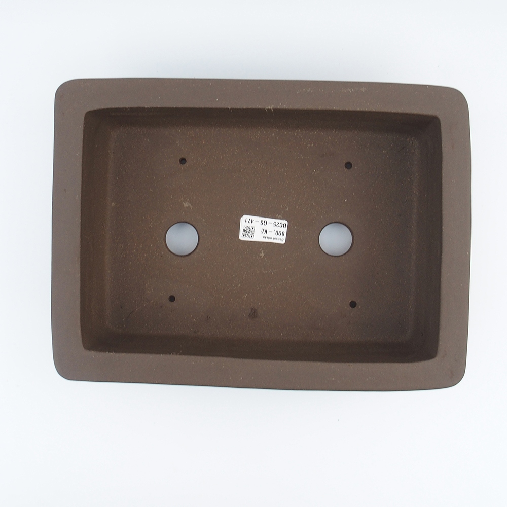 Ciotola 33 x 24 x 9 cm marrone